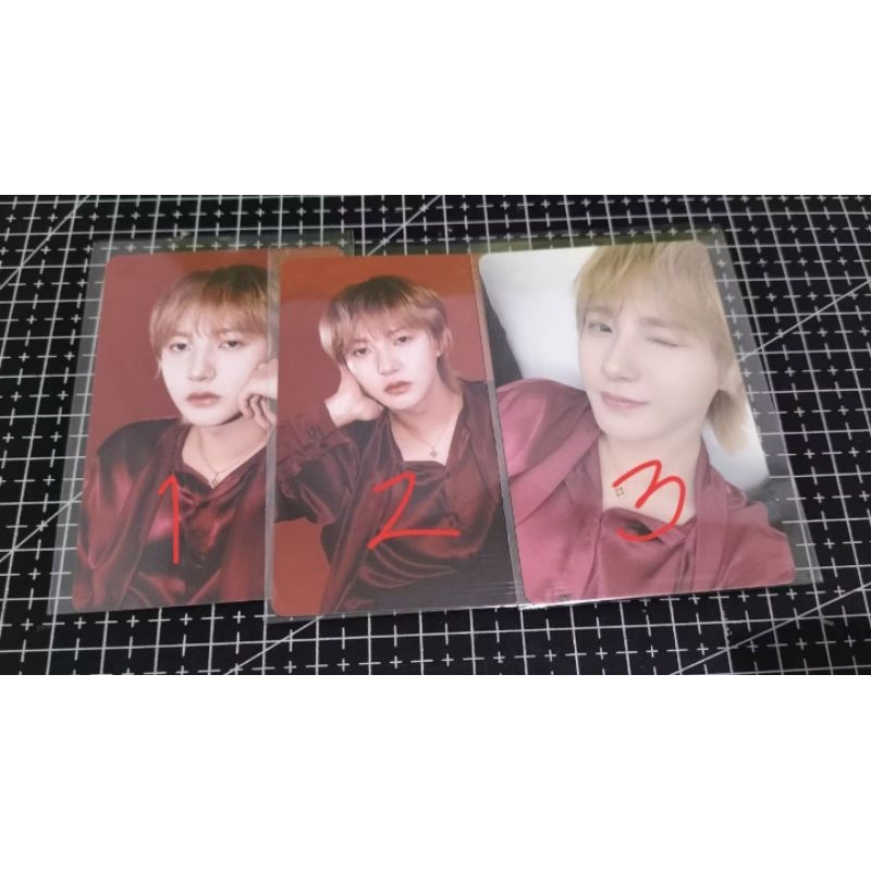 READY SIAP KIRIM PC TC MD SG25 NCT DREAM RENJUN SELCA KONSEP SEASON'S GREETINGS 2025 WINK
