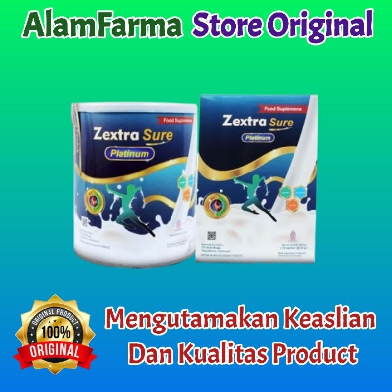 

Zextra sure platinum susu tulang dan sendi sedia cream Dr.meinaier