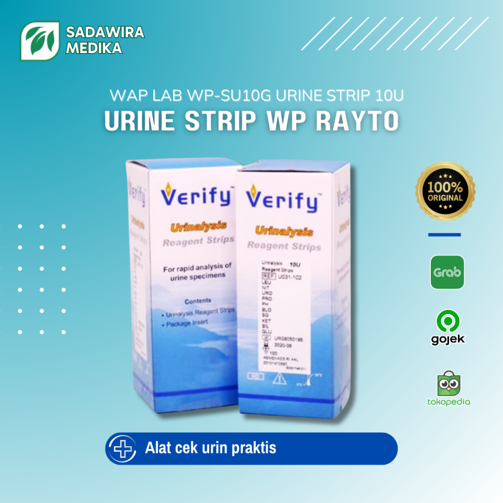 Verify Urine Strip 10 Parameter / strip urine 10 parameter