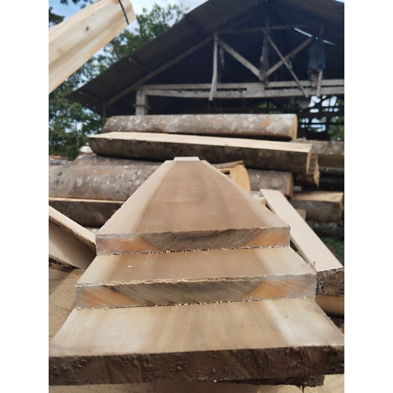 KAYU PAPAN 2X15 PANJANG 200CM KAYU SOLID SERUT HALUS