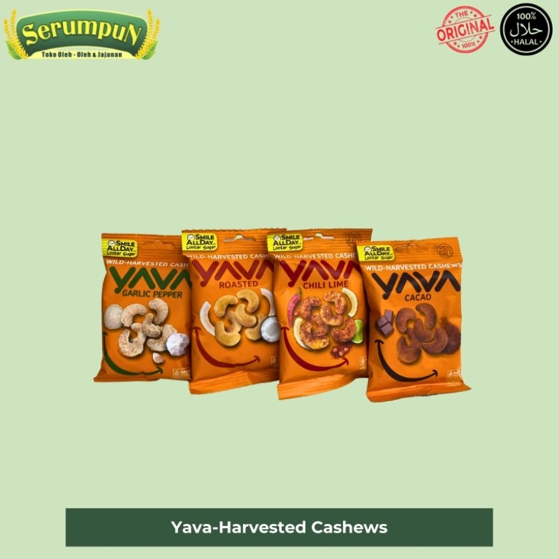 

Yava Harvested Cashews | Harvested Cashews | Snack | Makanan Ringan