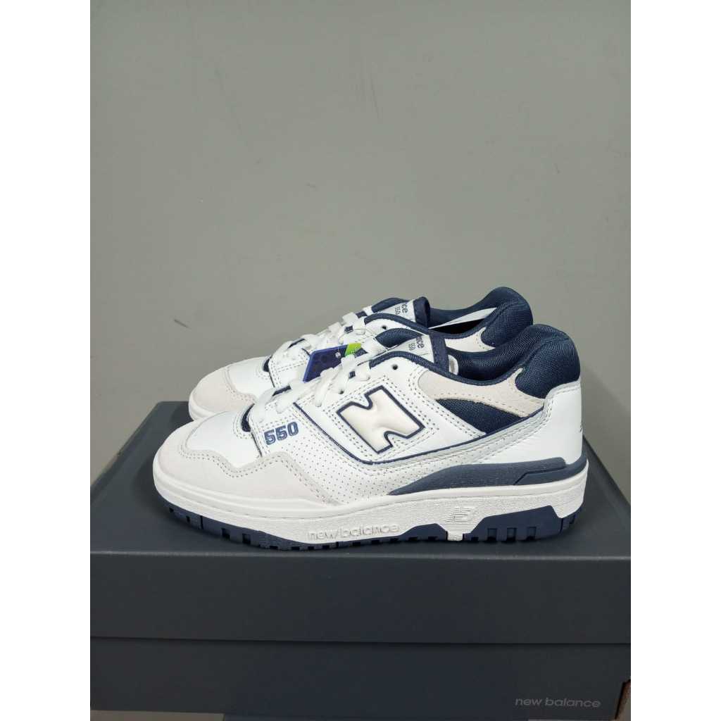 New Balance 550 White Dusty Blue