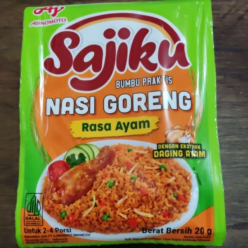 

Sajiku Nasi Goreng Sachet per Sachet