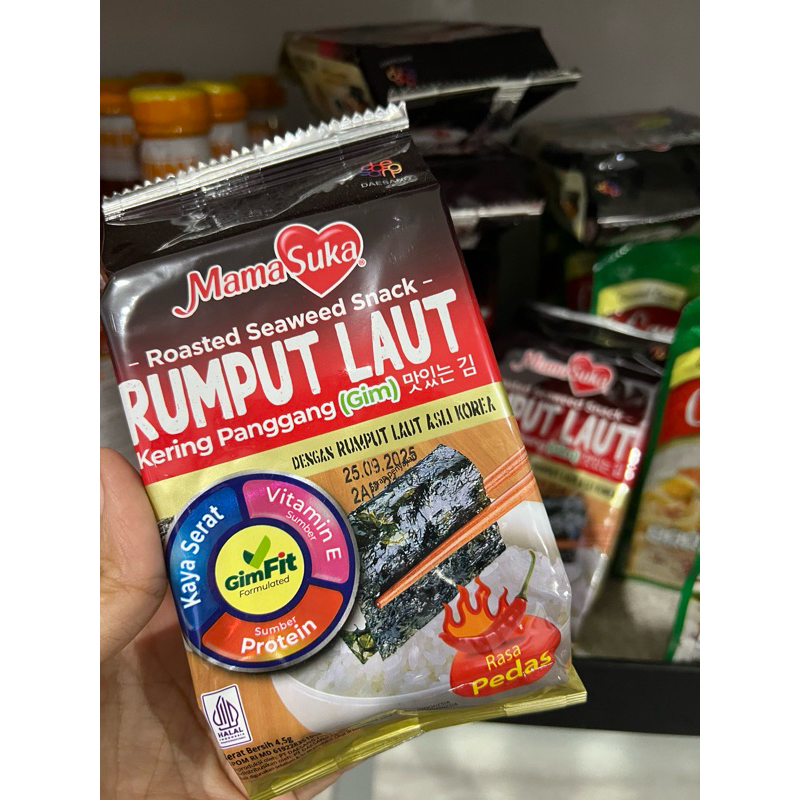 

Gim Nori Rasa Pedas Mamasuka