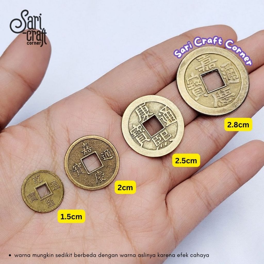 Koin Cina/Chinese coins Bronze Koin Kuno - 10pcs