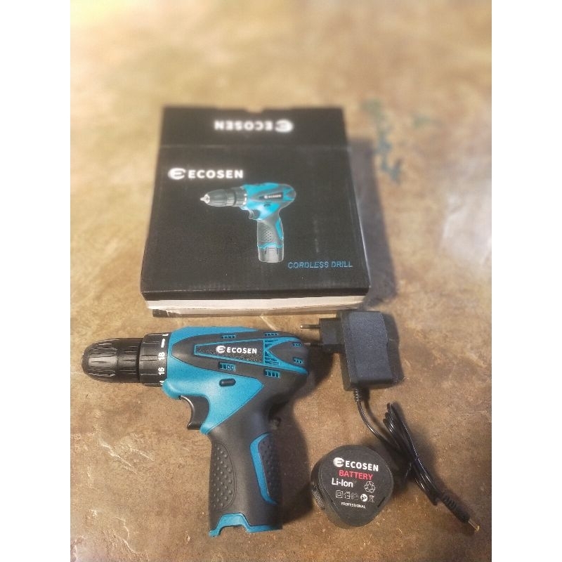 ECO send mesin bor baterai tangan 98v 1 baterai