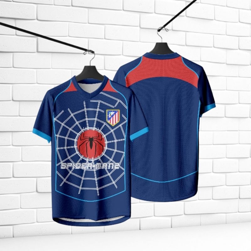 Jersey bola Atletico Madrid Spiderman 2004 2005