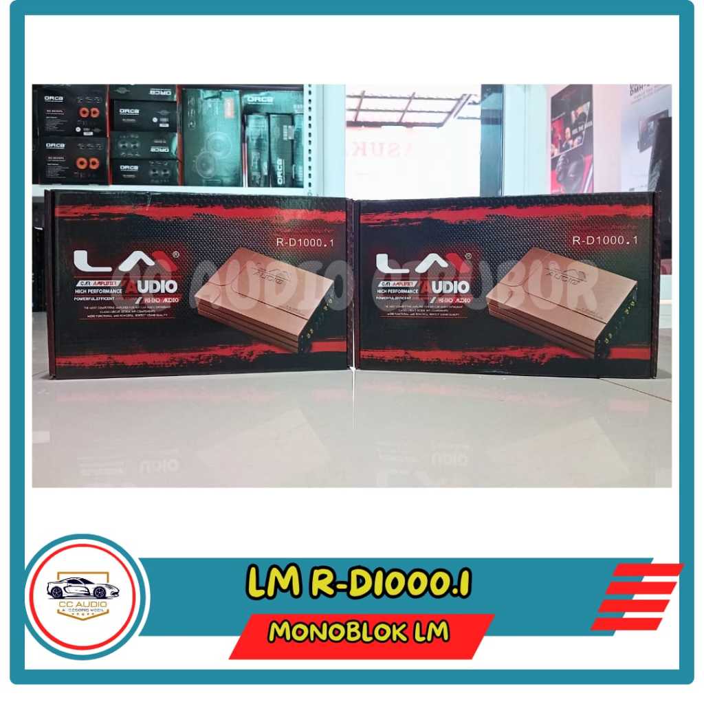Power Monoblok LM Audio R-D1000.1