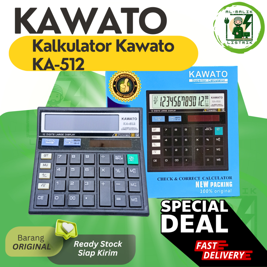 

Kalkulator Pintar Kawato KA-512