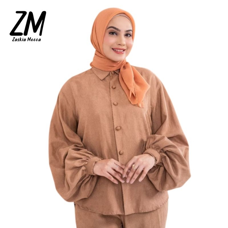 ZM zaskia mecca SCARF POLOS PACKING TERBARU EDISI 2025 / HIJAB ZASKIA MECCA POLOS ( NEW )