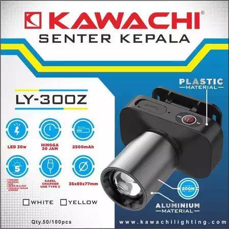 KAWACHI | SENTER KEPALA LY-300Z | Senter Darurat | Senter Emergency