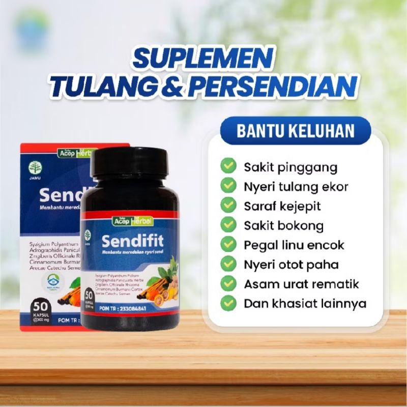 Sendifit Obat Nyeri Sendi Asam Urat Herbal Original