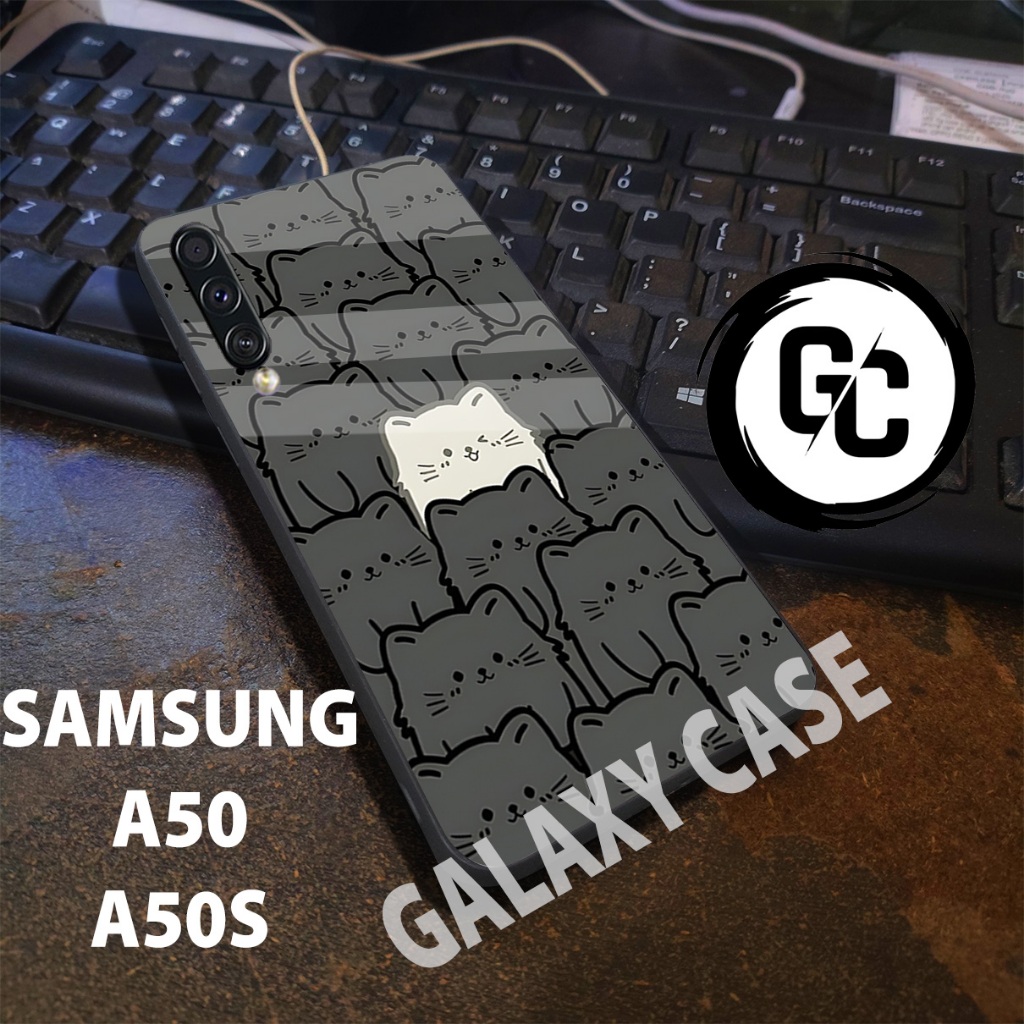 Case SAMSUNG A50 A50S/GC18/motif gambar COUPLE/softcase samsung A50 A50S/glitter/glossy/casing