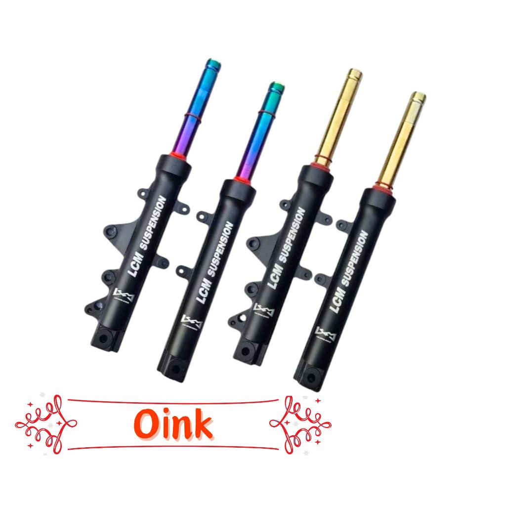 Bottom Shock Depan LCM 27 Suspension Yamaha Aerox Asli Vietnam