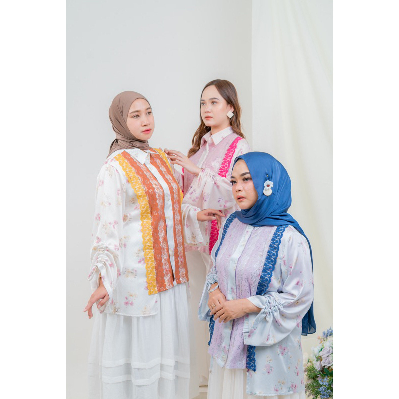 Safa & Qalbi Pastel✨ Maryam Top