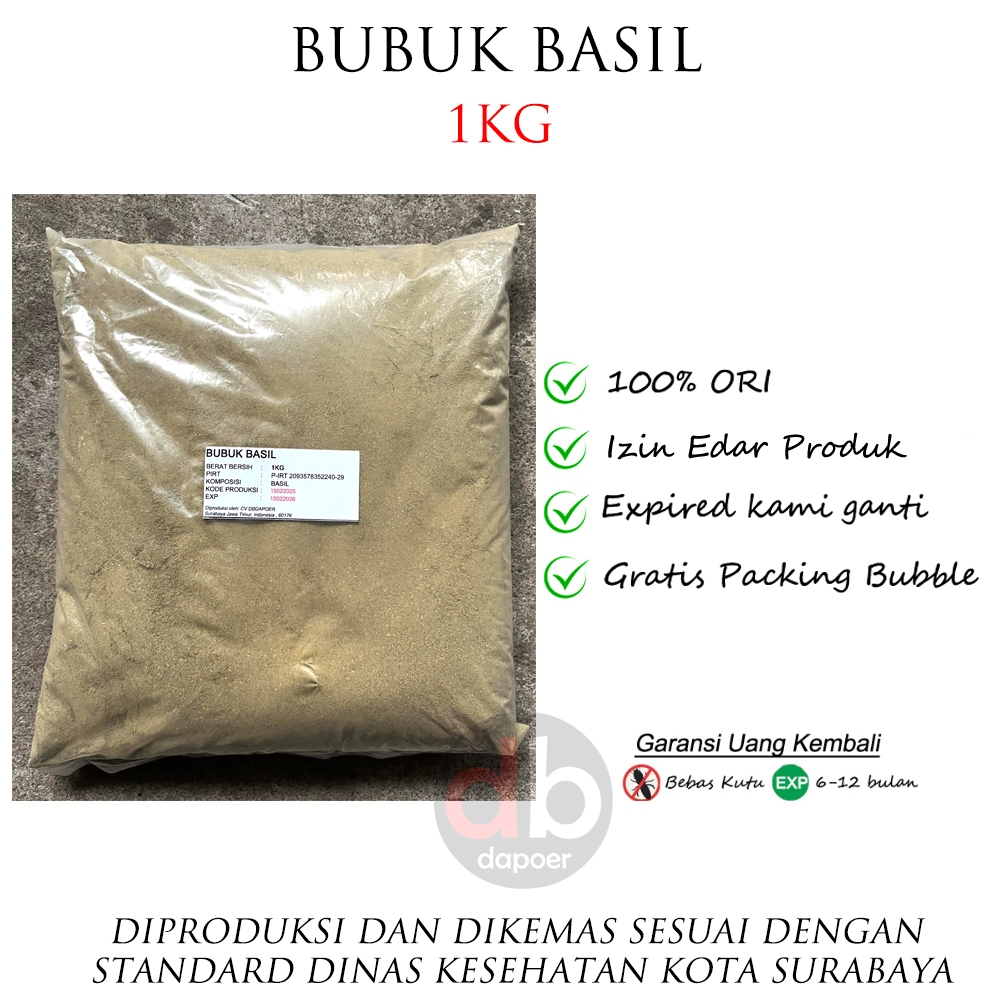 

Bubuk Basil 1kg