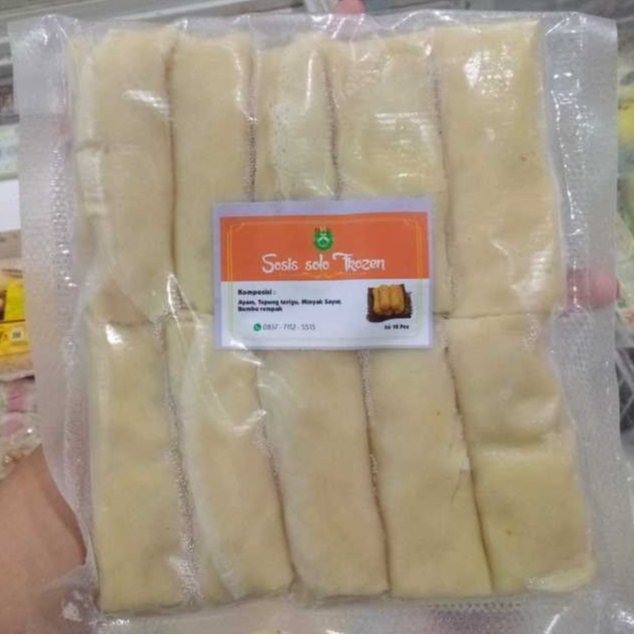 

Ay00! Sosis Solo Isi Ayam Frozen Gurih Halal 10pcs/Pack