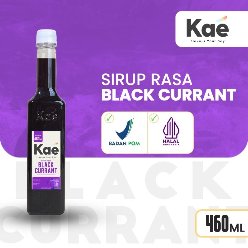 

KAE Sirup Blackcurrant - Blackcurrant Syrup 460 ml