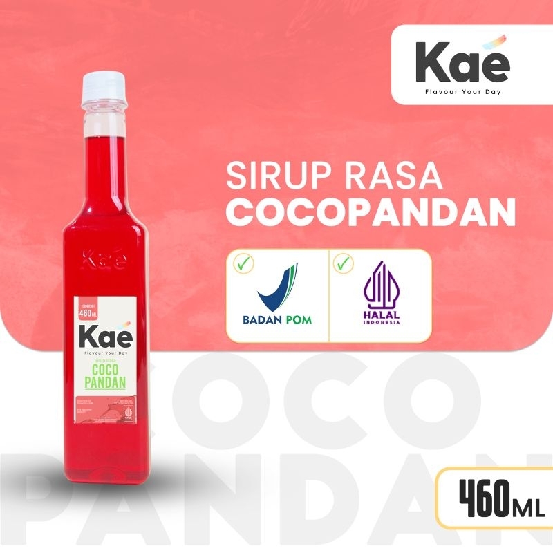 

KAE Sirup Coco Pandan - Coco Pandan Syrup 460ml