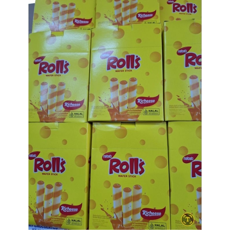 

Nabati Wafer Stick Keju 20pcs, enakk, murah pake okee