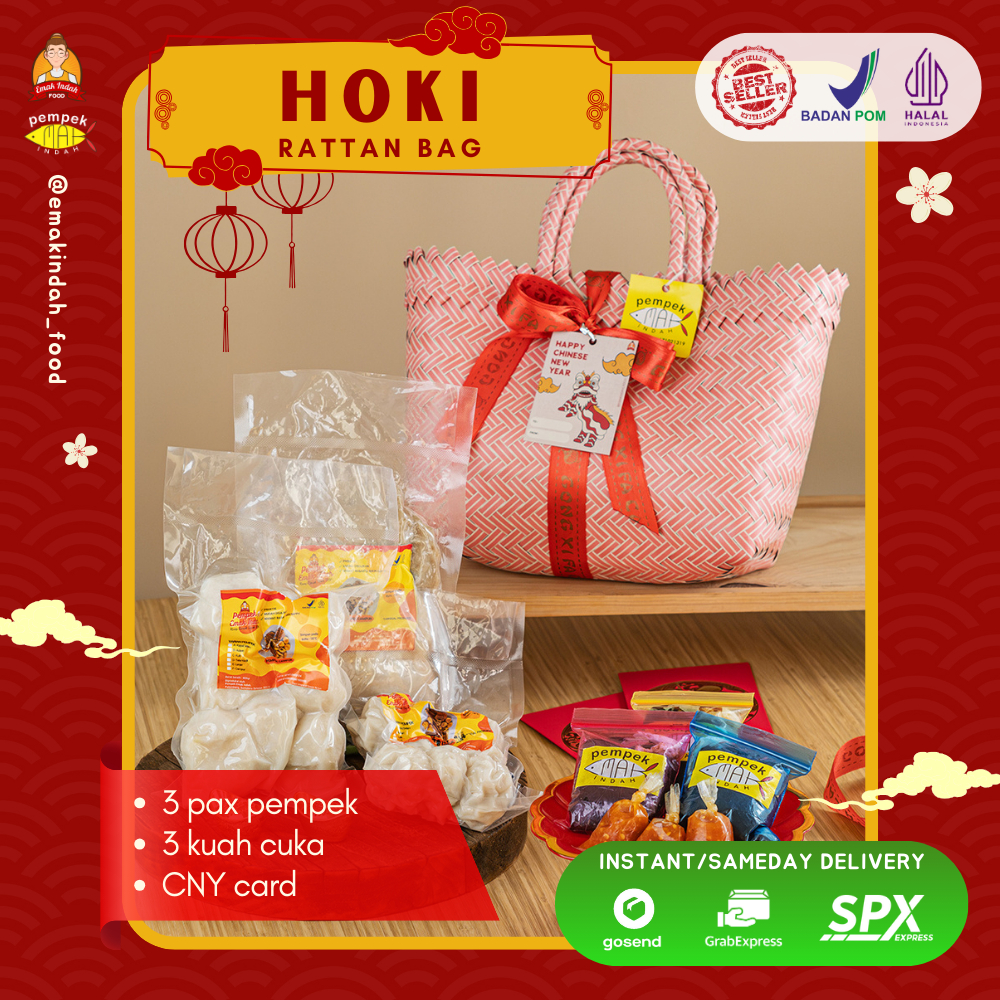 

HAMPER IMLEK - PARSEL IMLEK -KADO IMLEK-HADIAH IMLEK PEMPEK PAKET HOKI HAMPERS 3 PAX