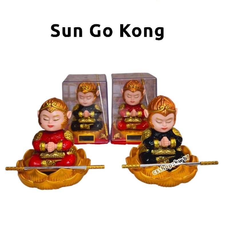 Kera Sakti Sun GO Kong Pajangan Dashboard Patung