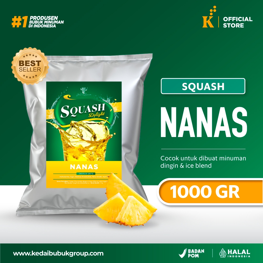 

Bubuk Minuman Bubble Powder Drink Squash Nanas Javaland 1kg