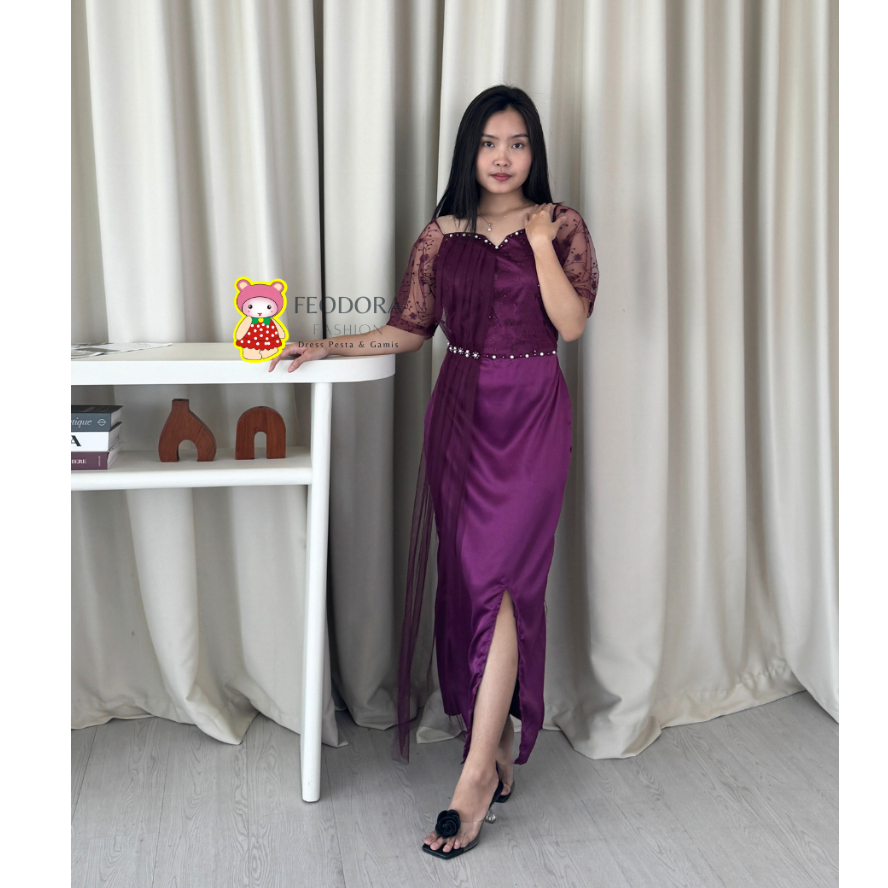Dress Natal Elegant Dresss Gereja Mini Dress Natal Model Terbaru 2026 Dres Drees Longdress Kondangan