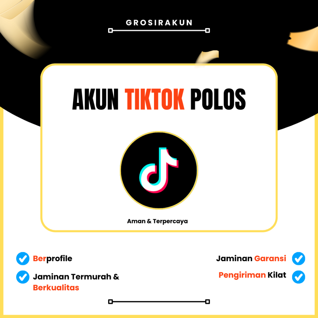 Akun Tik*Tok Fresh | Polos | Kuat Bisa Ubah data dan Full Akses EMAIL