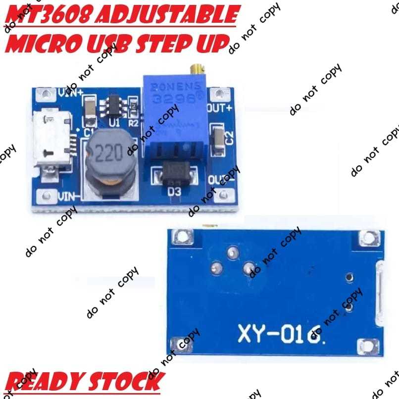 MT3608 Micro USB Step Up DC to DC Micro USB MT 3608 Adjustable