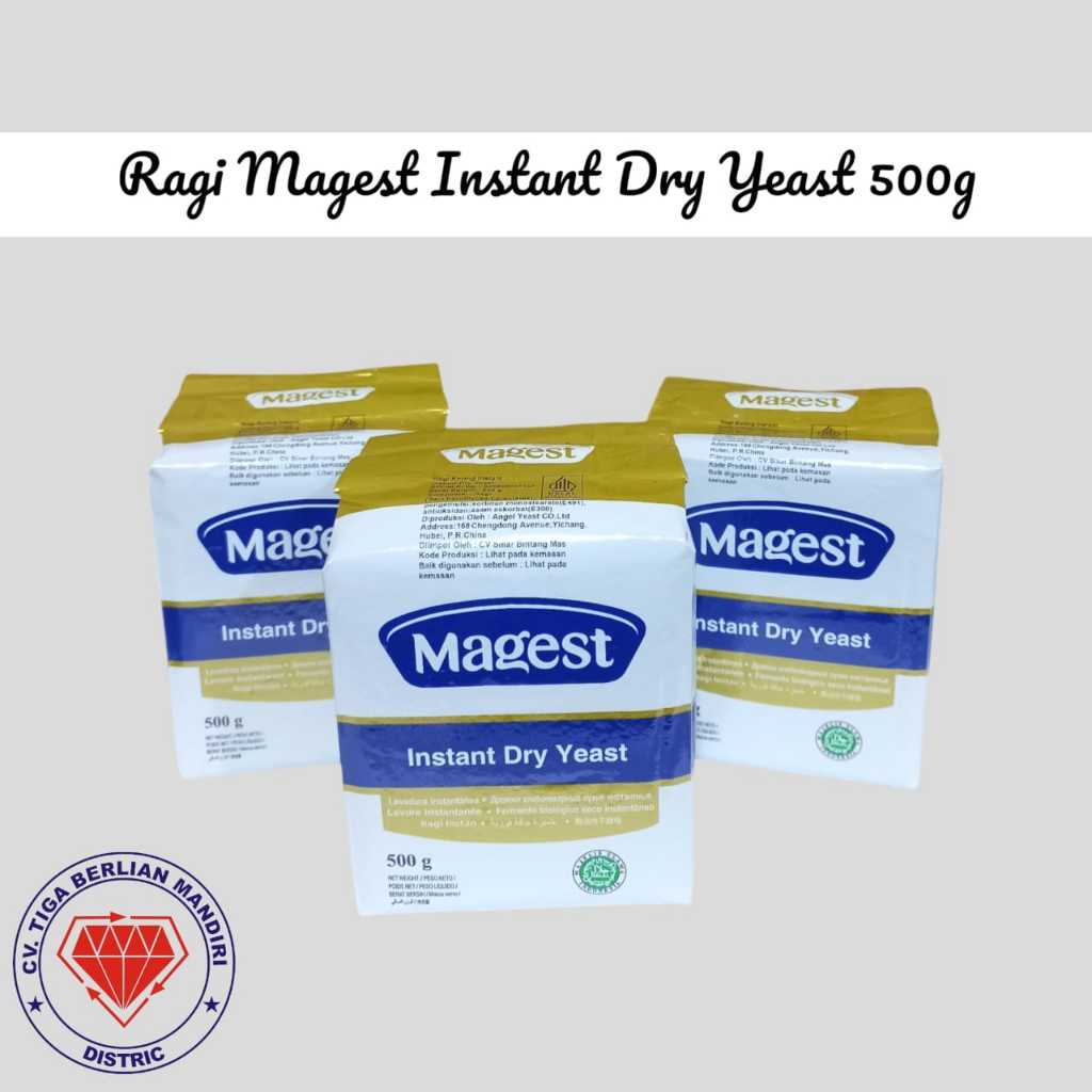 

RAGI MAGEST INSTANT DRY YEAST 500G 1PCS