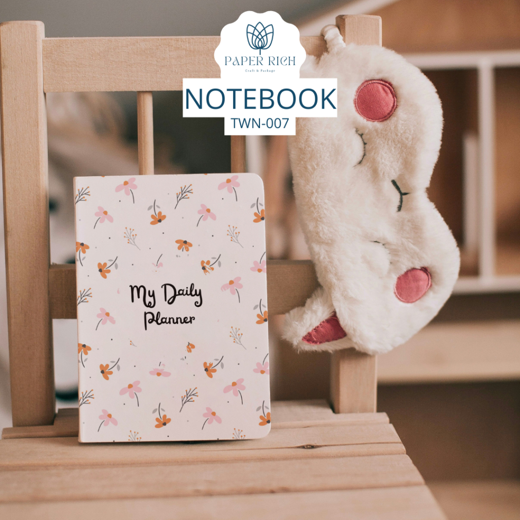 

Notebook TWN A6 / Buku Catatan / Buku Harian Estetik Diary Journal Paper Rich