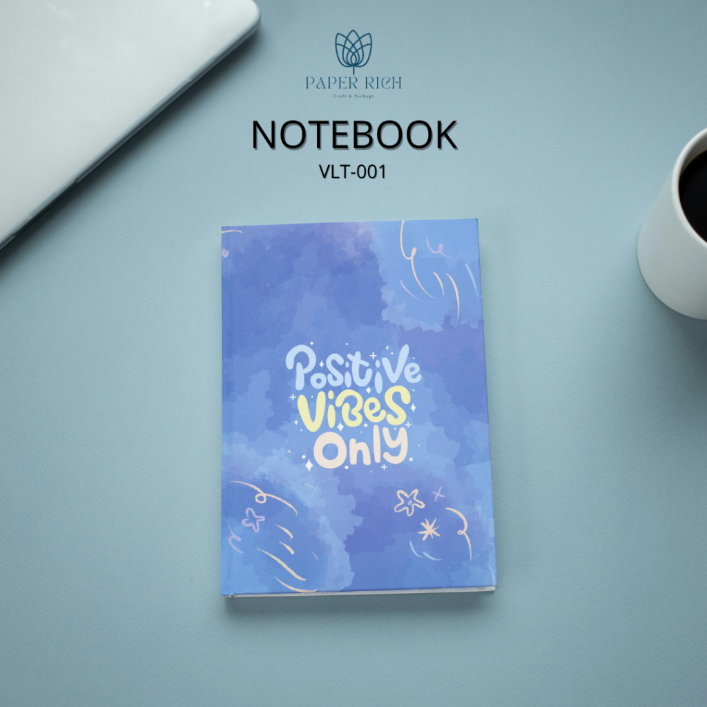 

Notebook VLT A5 / Buku Catatan / Buku Harian Estetik Diary Journal Paper Rich