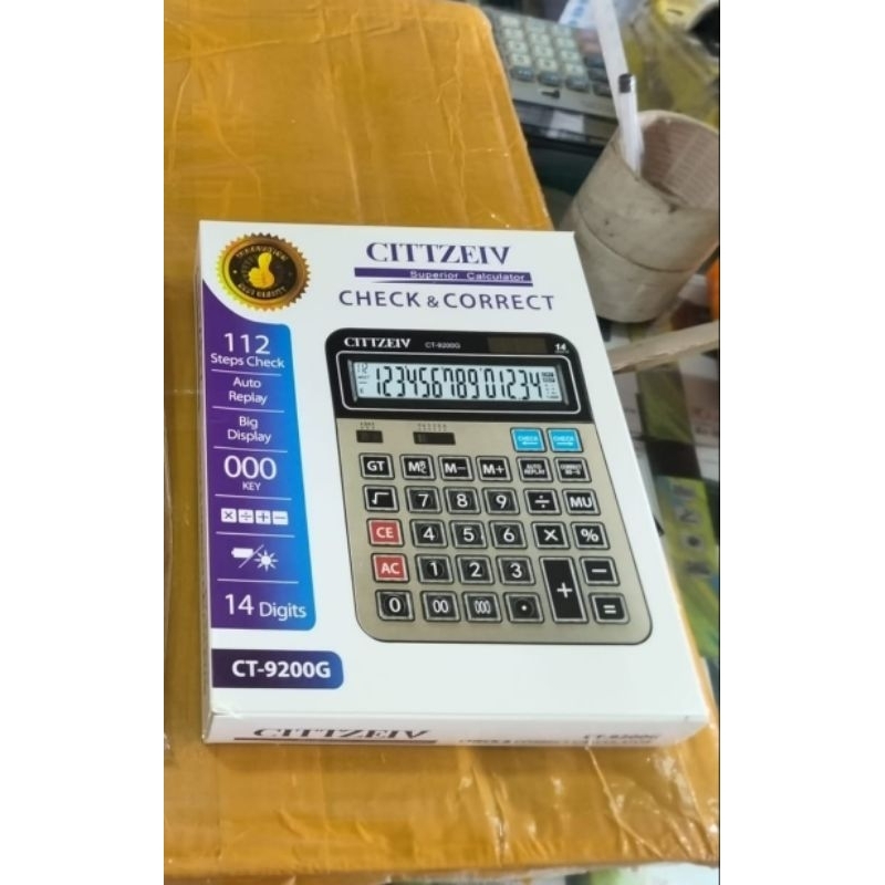 

KALKULATOR CITTZEIV CT 9200 G, 14 DIGIT