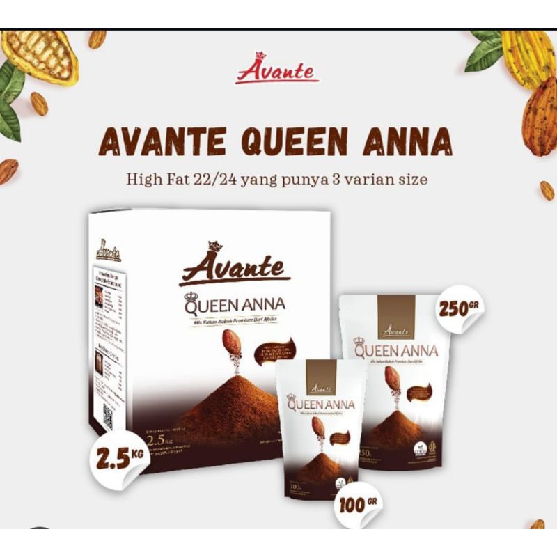 

5 KG AVANTE QUEEN ANNA BENSDROP 22/24 KEMASAN BARU