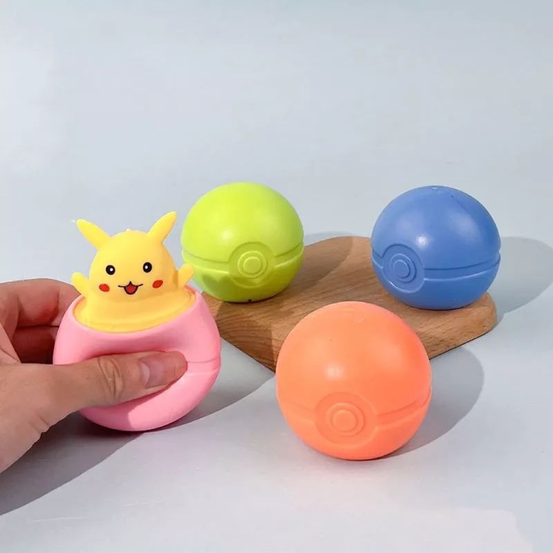 MAINAN SQUISHY SILICON POP IT PIKACHU VIRAL