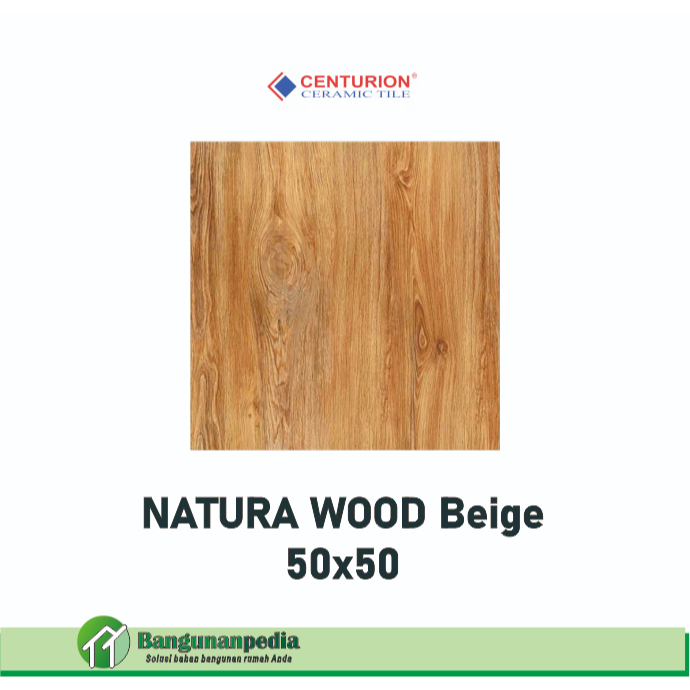 Keramik Lantai 50x50 Motif Kayu CENTURION NATURA WOOD