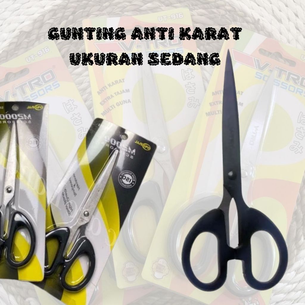 

Gunting Anti Karat Ukuran Sedang