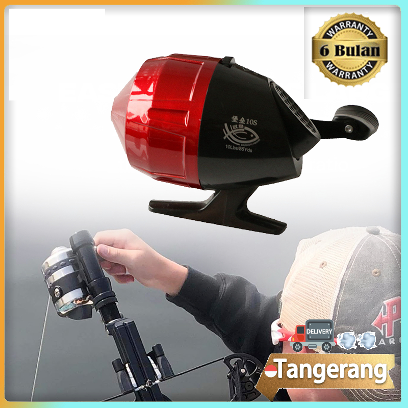 Reel Paser Ikan 10s Reel Pancing Putar Rell Rill Pancing Katrol Ketapel Ikan Stainless