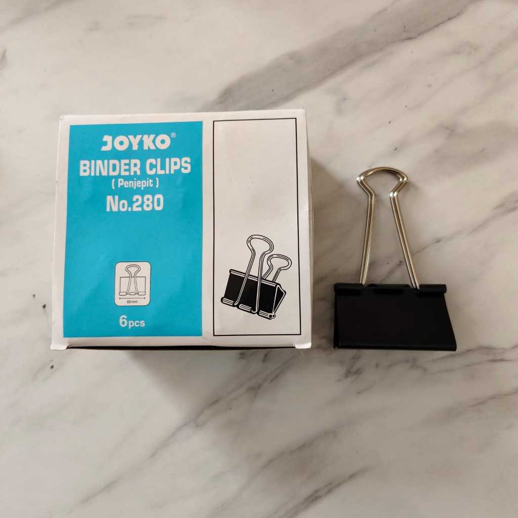 

Binder Clips Joyko No.280 ( penjepit kertas no.280 )