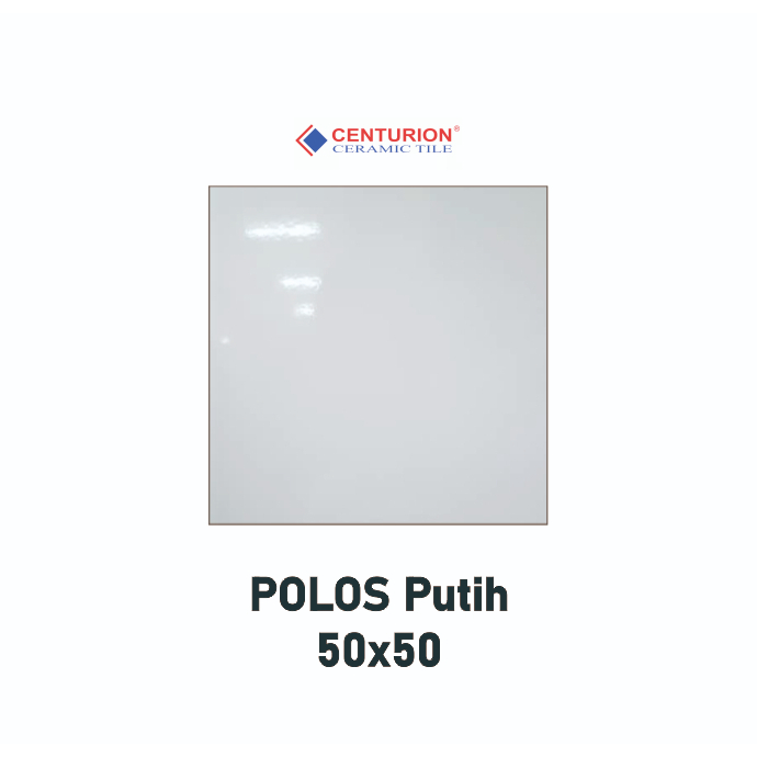 Keramik Putih 50x50 / Keramik Lantai 50x50 Putih Polos Glossy Kilap
