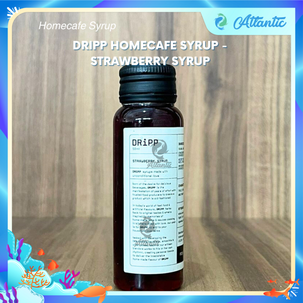 

DriPP Homecafe Syrup Kreasi Rumahan Sirup Untuk Kopi dan Teh 100 ml