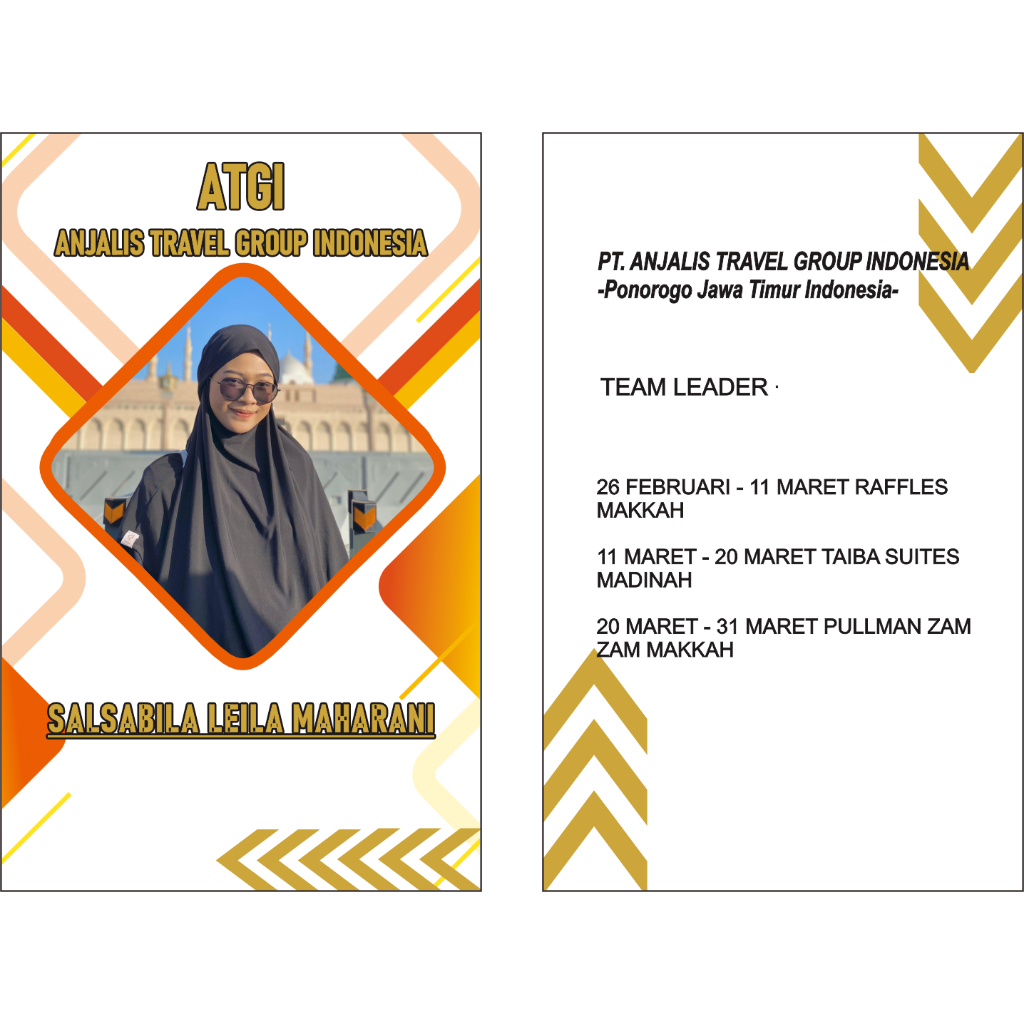 

Jasa Desain lanyard dan idcard