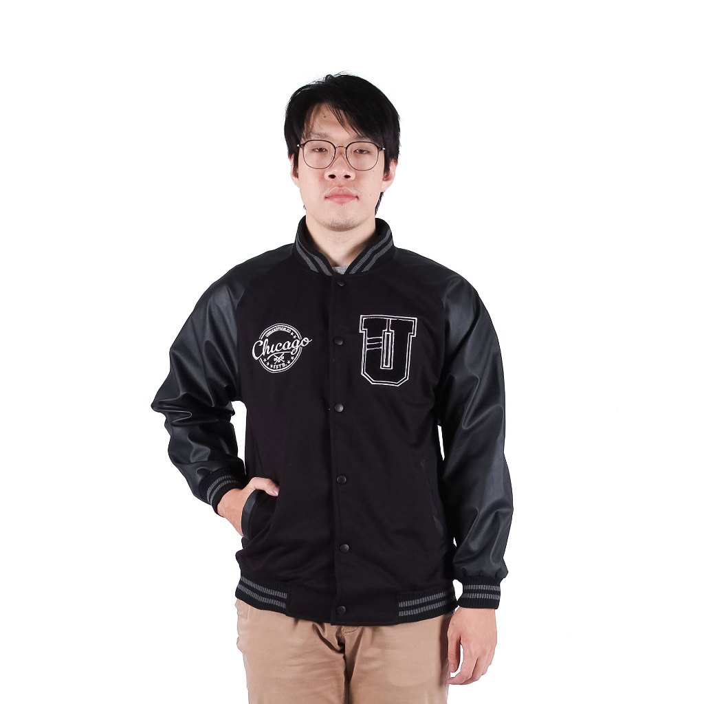 URBANATION 2502 JAKET VARSITY RAGLAN MUV1899