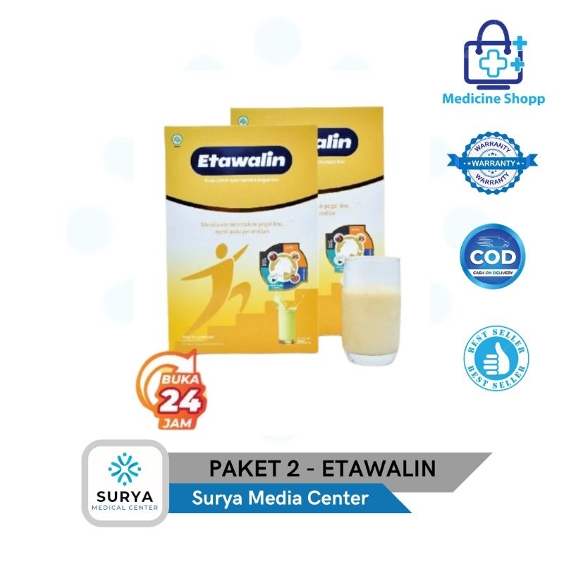 

2 Box ETAWALIN Original Susu Kambing Etawa Bantu Masalah Nyeri Sendi dan Asam Urat COD