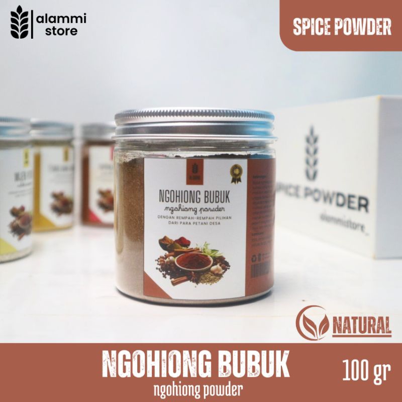 

Bubuk Ngohiong 100 gr Tanpa Pengawet Tanpa Campuran Tanpa Msg Rempah - Rempah spice Powder