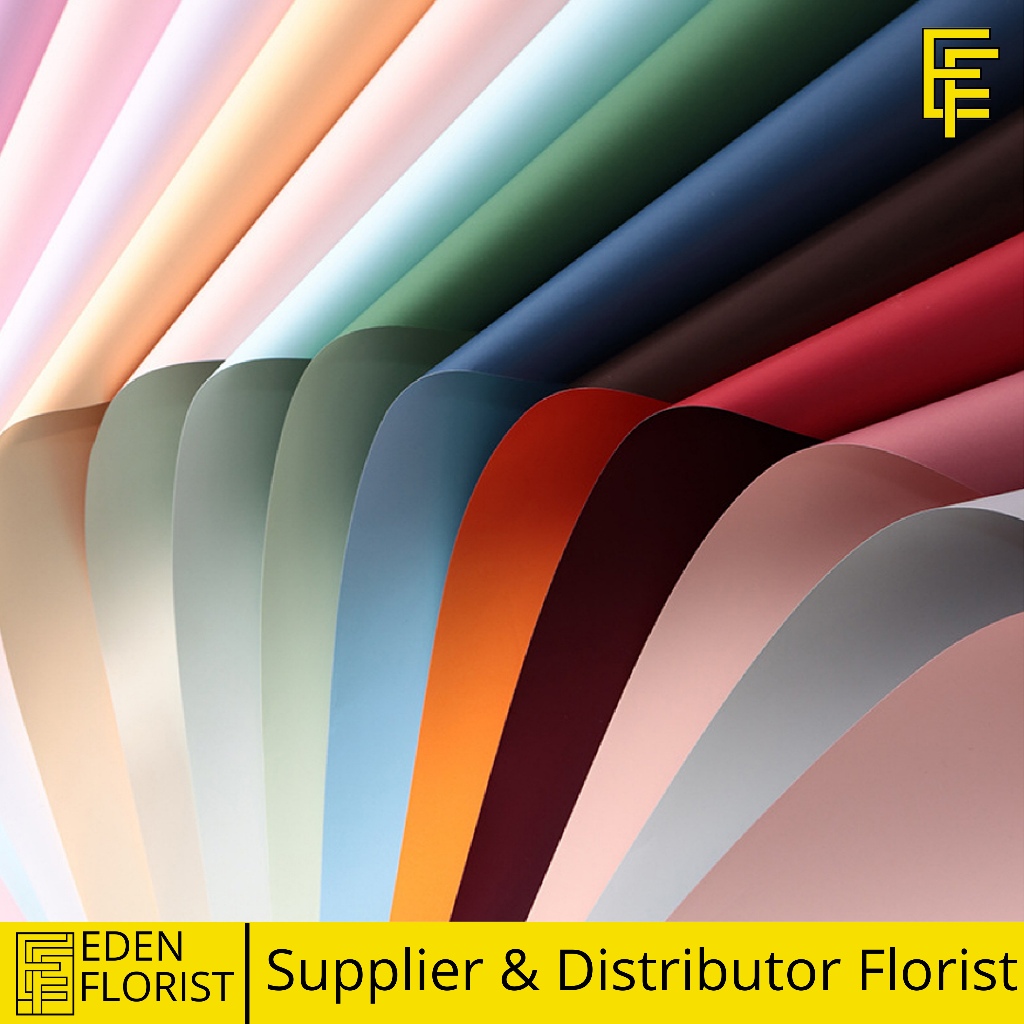 

EdenFlorist Kertas Bunga Buket Dua Warna Flower Wrapping Paper Bi Color Cellophane COD KB6001