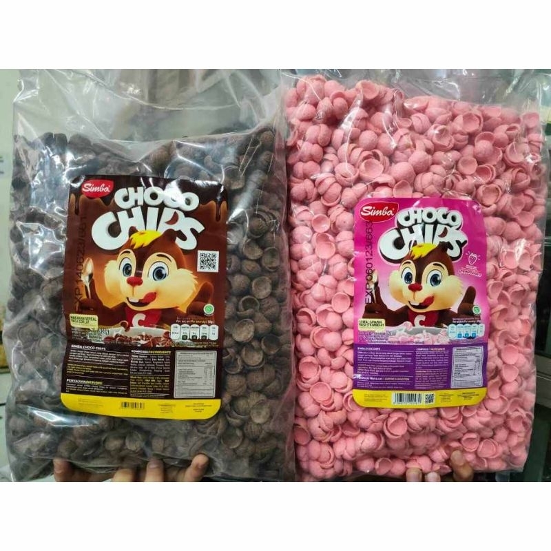 

Choco Chips | choco crunch sereal Simba Dloops Coklat stroberi keju fruits 950 gr