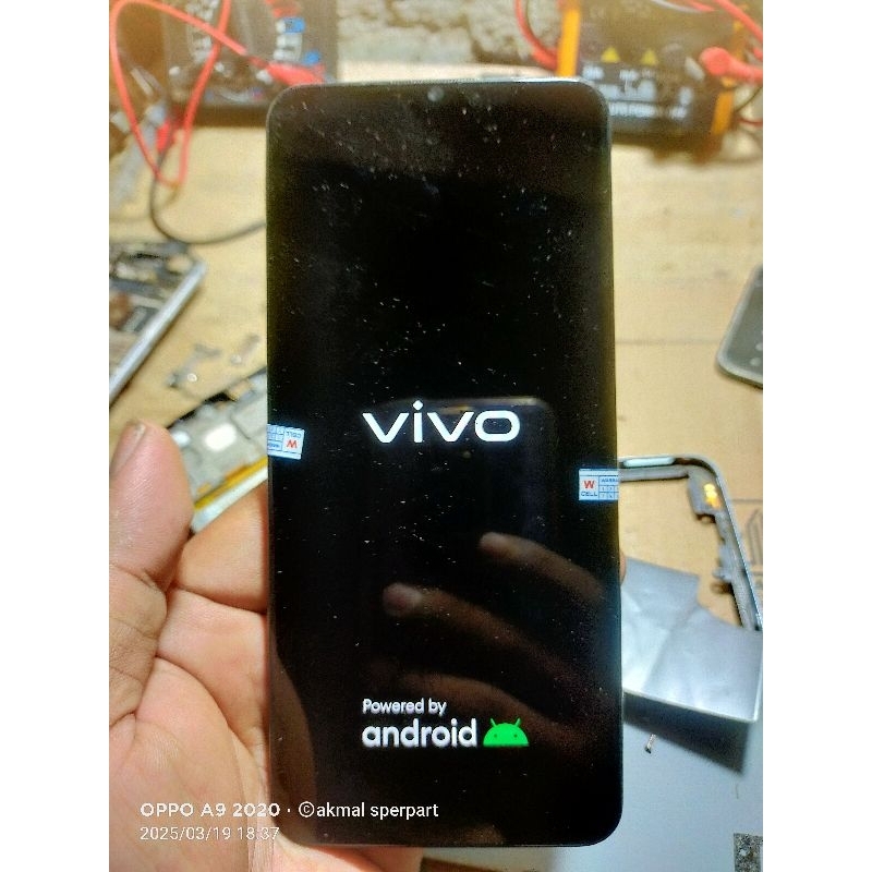 LCD VIVO Y12s Y20 NORMAL JAYA ORIGINAL COPOTAN