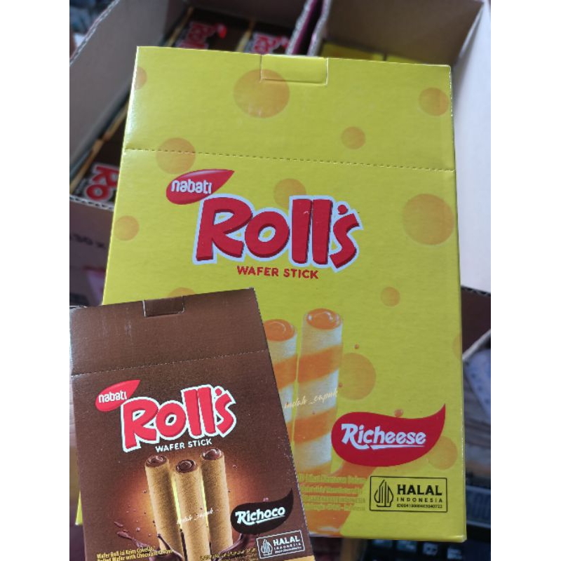 

ROLLS NABATI WAFER STIK BOK ISI 20 PCS